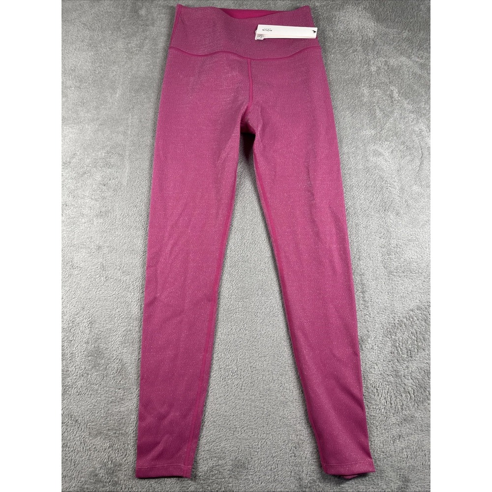 Aqua Women's Athletic High Rise 7/8 Leggings - 100% Exclusive Size XS New
